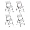Correll Blow Molded Folding Chairs, Gray, PK4 RC400-23 - alternate 1